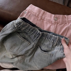 QUẦN JEANS CHUN SAU NỮ
