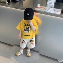 SET 3 BỘ ĐỎ VÀNG XANH CHO BÉ TRAI