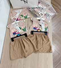 SET BỘ TONE NÂU CHO BÉ TRAI BÉ GÁI SẴN(XẢ 45k)