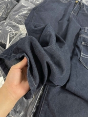QUẦN BÒ NỮ SUÔNG XANH ĐẬM