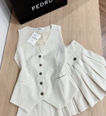 SÉT VÁY SÁT NÁCH LINEN NỮ SẴN