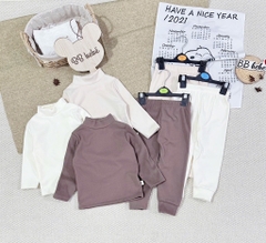 SET 3 BỘ DÀI ZIP LÔNG BÉ TRAI BÉ GÁI