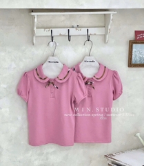 ÁO PHỐI BBR  HỒNG NỮ