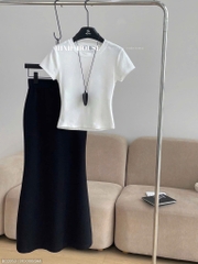 SET ÁO ZIP MIX CV DÁNG DÀI NỮ