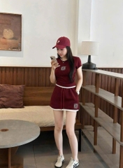 SET ĐỎ CHÂN VÁY LOEWE NỮ SẴN (SALE 103k)