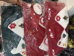 ÁO LEN NOEL XANH ĐỎ NỮ THU ĐÔNG SẴN