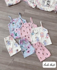 SÉT 3 BỘ TĂM 2 DÂY CÔNG CHÚA TONE(xả 79k)