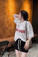 SET ÁO TRẮNG SAINT LOUIS CV ĐEN NỮ SẴN