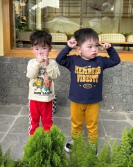 SET 2 BỘ DÀI BỌT BIỂN DÀI TAY BÉ TRAI