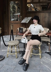 ÁO LEN NỮ NGẮN TAY QC THU ĐÔNG SẴN (xả 59k)