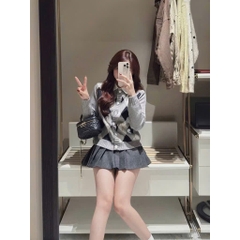 ÁO LEN CARDIGAN TRÁM QC NỮ THU ĐÔNG