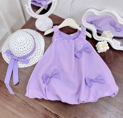 SET VÁY BỒNG KÈM MŨ XIU XINH BÉ GÁI