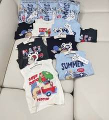 SET 4 ÁO CAPYPARA BÉ TRAI