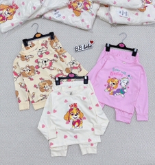 SET 3 BỘ THU ĐÔNG BÉ GÁI IN HÌNH CHÚ CHÓ