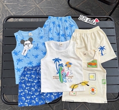 SET 3 BỘ BA LỖ CÂY DỪA BÉ TRAI XẢ 85k)