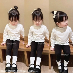 QUẦN LEGGING LÓT LÔNG DÀI BÉ GÁI