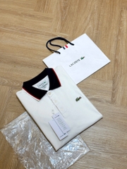 ÁO POLO LACCOST PHỐI CỔ THAN NAM