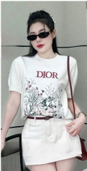ÁO LEN DIOR HOA LÁ NỮ