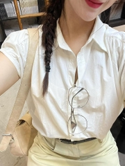 ÁO SƠ MI GU DÚM VAI LI GẤU(xả 69k)