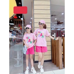 SET COTTON HỒNG XẢ NỮ