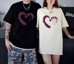 ÁO PHÔNG TIM LOVE HÀNG QC NAM NỮ SẴN (SALE 68K)
