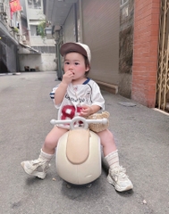 SET 2 ÁO PHÔNG LƯỚI 87 BÉ TRAI BÉ GÁI