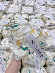 SET BỘ XÔ MUSLIN HOẠ TIẾT KHỦNG LONG BÉ TRAI