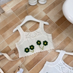 ÁO BA LỖ REN HOA NỮ