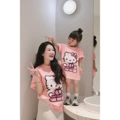 SET ÁO HELLO KITTY KÈM QUẦN BÉ GÁI (SALE 70k)