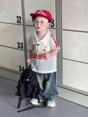 SET ÁO LƯỚI QUẦN BÒ BÉ TRAI