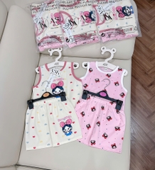 SET 2 BỘ BA LỖ BẠCH TUYẾT BÉ GÁI (XẢ 79k)