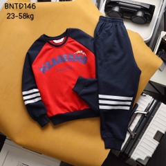 BỘ NỈ DÀI DA CÁ XUẤT PHỐI MÀU JUSTICE MEAGER COURAGE SIZE ĐẠI BÉ TRAI