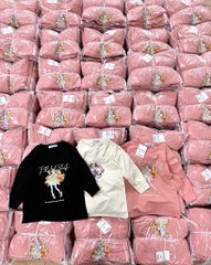 SET 3 VÁY DÀI TAY CÔ GÁI CHO BÉ GÁI SẴN