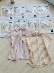ÁO MI GU NHẬT KẺ 2 MÀU NỮ SẴN