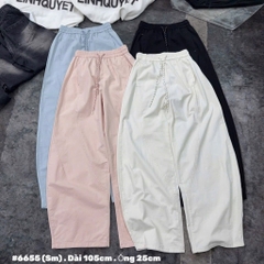 QUẦN SUÔNG BAGGY KAKI LỤA 4M NỮ NEW SẴN