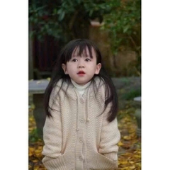 ÁO KHOÁC LEN LÓT LÔNG DÀI TAY BÉ TRAI BÉ GÁI