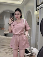 BỘ MÌ THÊU CHÓ 2 MÀU NỮ SẴN (XẢ 99k)