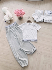 SET THUN CALVIN KEVIN BO GẤU QUẦN SUÔNG NỮ SẴN (SALE 139k)