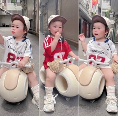 SET 2 ÁO PHÔNG LƯỚI 87 BÉ TRAI BÉ GÁI