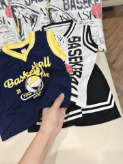 SET 2 BỘ BÓNG RỔ TRẮNG THAN BÉ TRAI(Xả 79k)