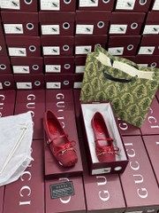 GIÀY DÉP - GIÀY GUCCI ĐỎ BÚP BÊ