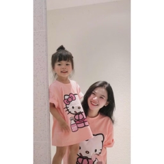 SET ÁO HELLO KITTY KÈM QUẦN BÉ GÁI (SALE 70k)