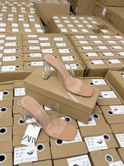 GIÀY DÉP - GUỐC QUAI TRONG ĐẾ 8CM NỮ
