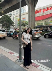 SET ÁO ZIP MIX CV DÁNG DÀI NỮ