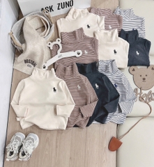 SET 4 ÁO GIỮ NHIỆT CỔ LỌ DÀI TAY BÉ TRAI