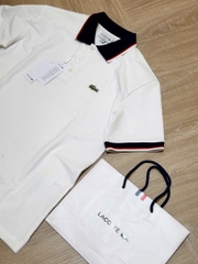 ÁO POLO LACCOST PHỐI CỔ THAN NAM