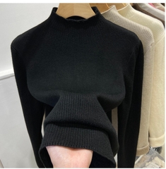 ÁO LEN LÓT LÔNG DÀI TAY 5 MÀU NỮ THU ĐÔNG