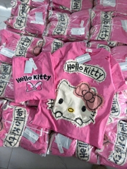 ÁO PHÔNG HỒNG HELLO KITTY RÁCH NỮ SẴN