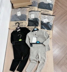 SET 2 BỘ TĂM ĐŨA LÔNG BÉ GÁI BÉ TRAI