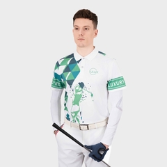 Áo Golf ULUX In Họa Tiết - UAG03